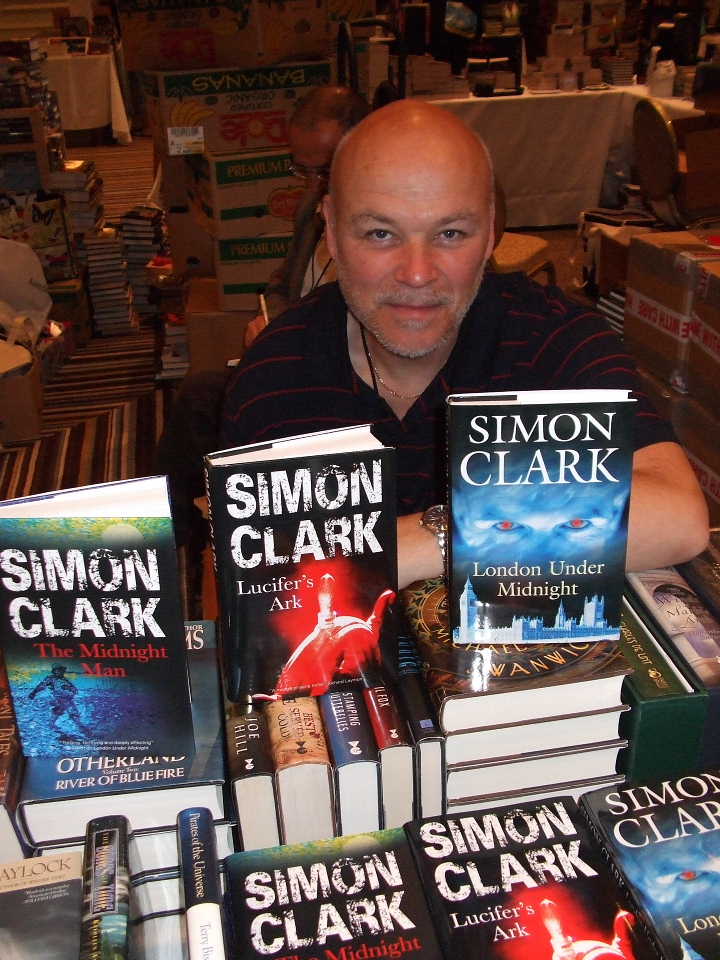 Simon Clark and his books